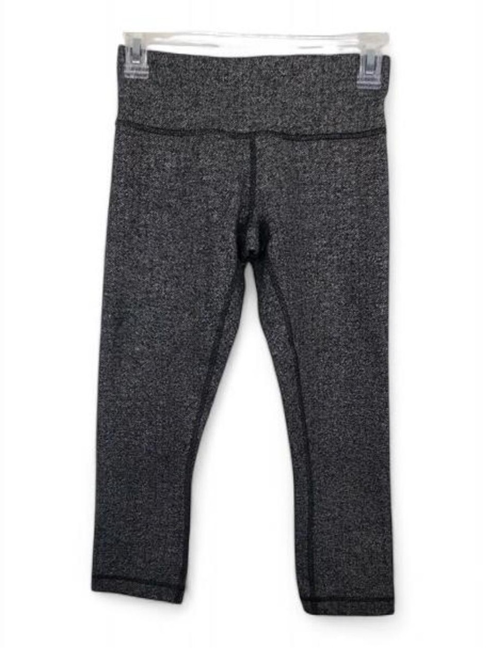 LULULEMON Wunder Under Crop 25” Heathered Herringbone Leggings